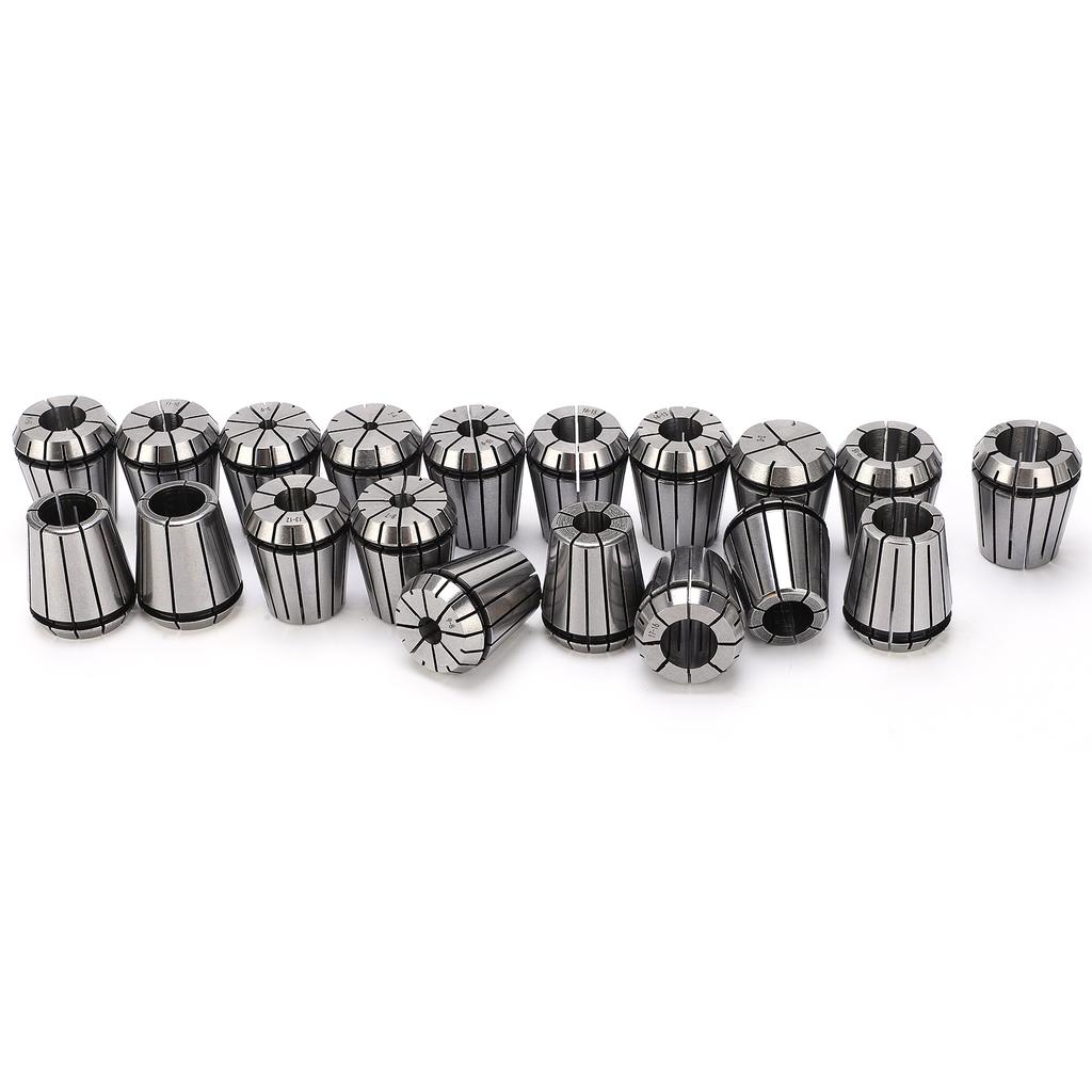 19Pcs Set ER32 2‑20mm Collet Chuck Milling Chucks CNC Tools For Engraving Machine Tapping Tools