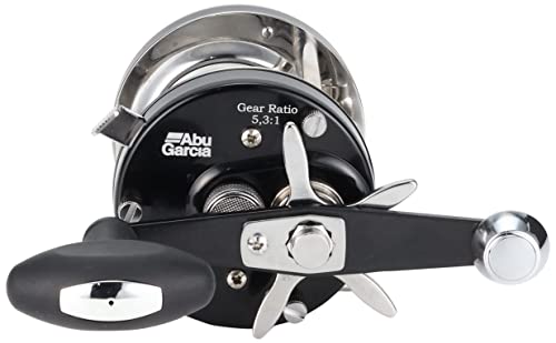 AbuGarcia Ambassador (Ambassadeur) 6500CL Black Right Hand Counterbalance Handle Basket Fishing Round Reel