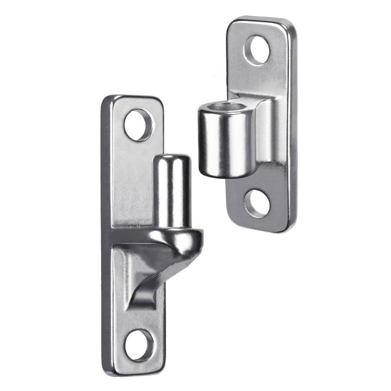 304 Steel Wall Mount Gate Hinges Heavy Duty Door Hings High Capacity Hinges Easy To Use for Farm Gate & Wooden Fence