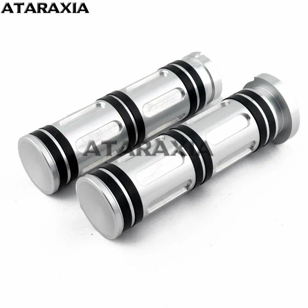 25mm 1"Handle Grips Footpegs Shifter Nail Peg Handlebar Grip Shifter Peg for Harley Sportster XL 883 1200 Softail Touring Dyna