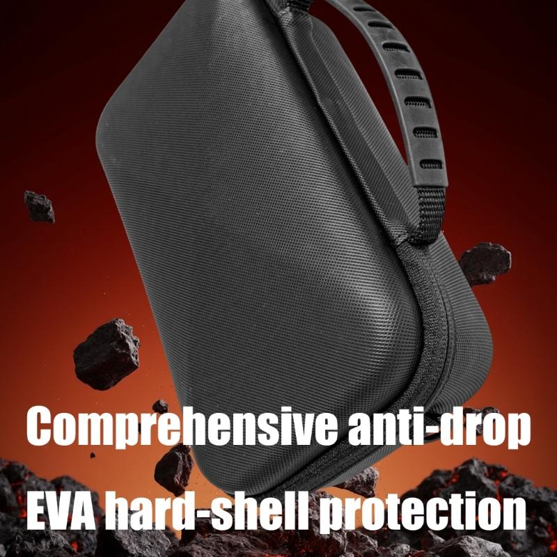 Shockproof Organiser EVA Hard Shell Carrying Case Storage Bag for OM 7/7P Handheld Gimbals Black