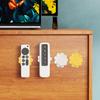 4pcs Magnetic Hooks Wall Mounted Remote Control Storage Rack No Punch Plug Router Hooks
