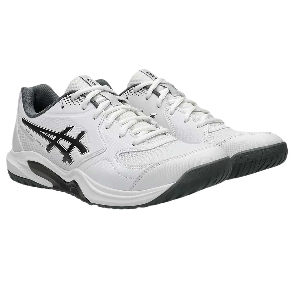 Asics Gel-Dedicate 9 Thick Sole Lace-Up Round Toe Low-Top Tennis Shoes Men sneakers 1041A545-100