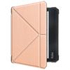 For Kobo Libra 2 N418 Case Soft TPU+PU Leather Tablet Cover with Origami Stand