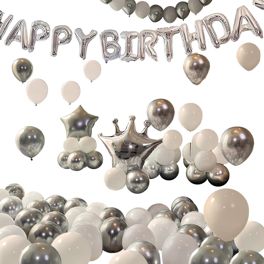 Girlfriend Birthday Arrangement Balloon Set Scene Arrangement Decoration Adult Boy Party Background Wall Package