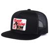 Unisex Embroidery Mesh Baseball Cap Hip Hop Adjustable Summer Breathable Sun Protection Outdoor Sports Hat