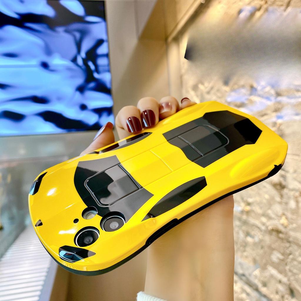 Suitable for Apple 16promax/11/Xr 3D Sports Car Phone Cases, 7P Couple Car Soft Case Racing Car Protective Cases
