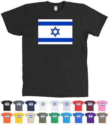 Israel Flag T-Shirt Tee - MANY COLORS