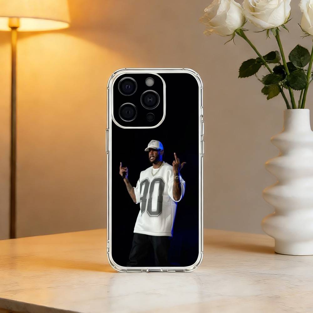 French Rapper Booba Phone Case For iPhone 17 16 15 14 13 12 11 Mini Pro Max Plus Transparent Cover