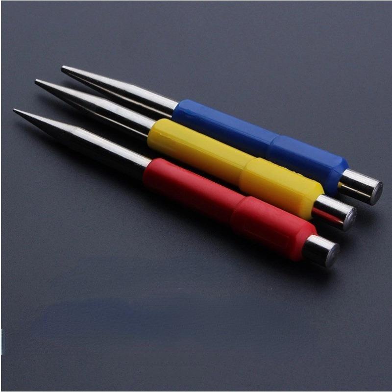 3pcs High Hardness Professional Grade Sample Punching Center Punching Positioning Punching Cylindrical Punching Pliers Drilling