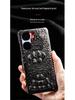 iQOO Neo7 SE Leather Case: Crocodile Skull Half-Cover Racing Design