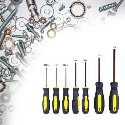 1,5 mm - 6 mm Sechskant-Schraubendreher Flachkopf Sechskant-Schraubendreher Magnetischer Inbusschlüssel Schraubenschlüssel Handwerkzeuge zum Reparieren