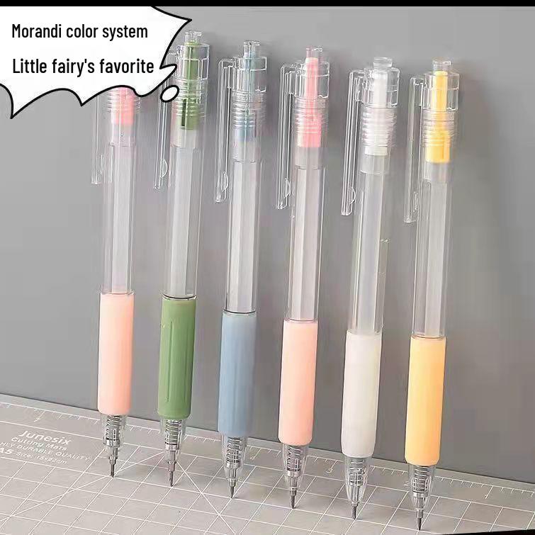 

Минималистичный канцелярский нож Morandi с кнопочным механизмом: Компактный, универсальный инструмент для резки, резьбы и ведения дневника. White