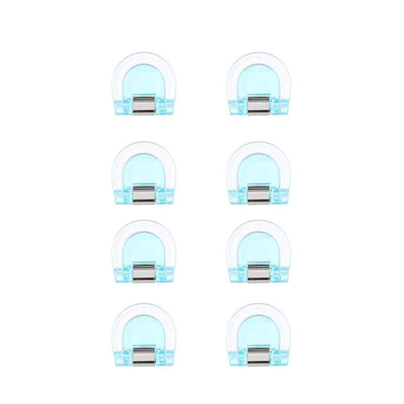 8Pcs Paper Clip, Multi-purpose Invisible Leg Shortening Clip, Candy Color Binder Clips, Page Holder Office Study Binder Clips