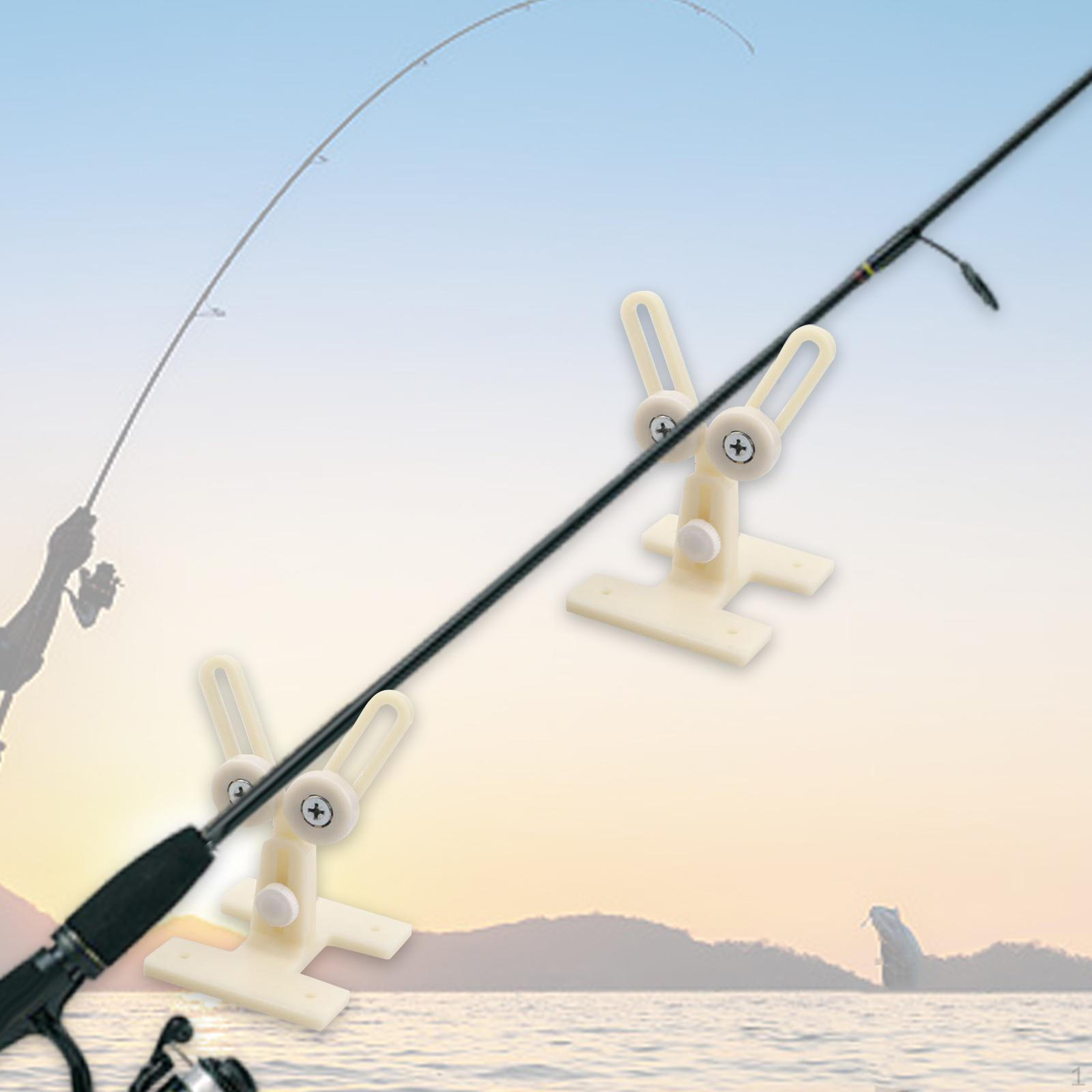 

2Pcs Fishing Pole Support Stand Bracket DIY Rod Tool Portable Drying Base for