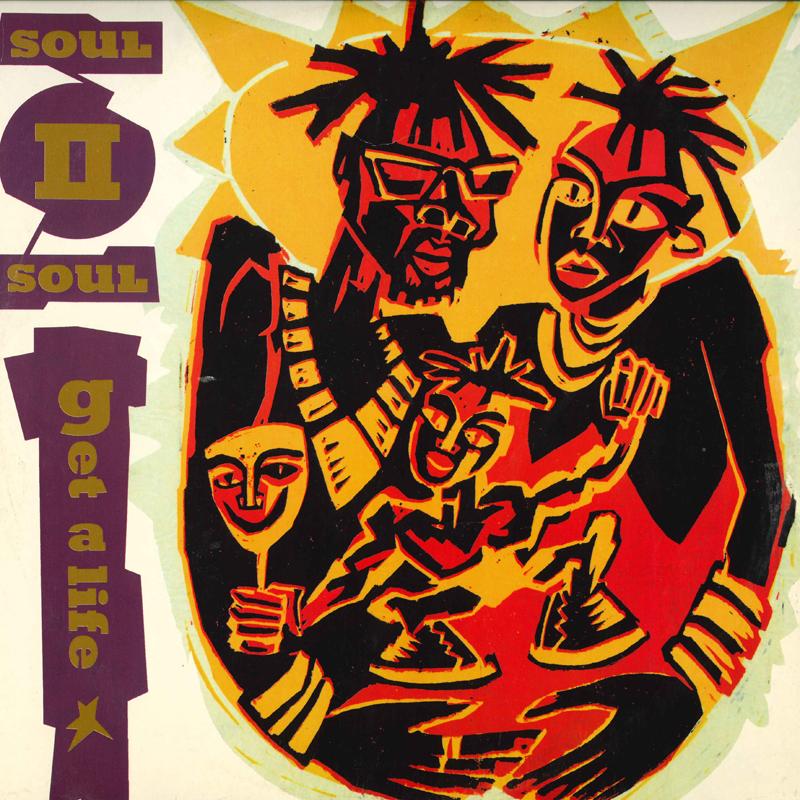 

12inch Record SOUL II SOUL - Get A Life TENX284 10 1989 UK Soul/Funk Used
