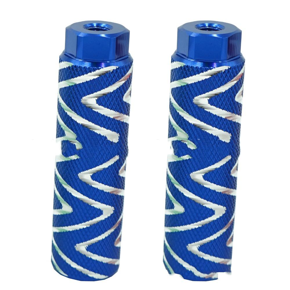 1 Pair Easy To Install Bike Footrest Lever Axle Pegs Weight-bearing Bike Bicycle Pedals  Scooter