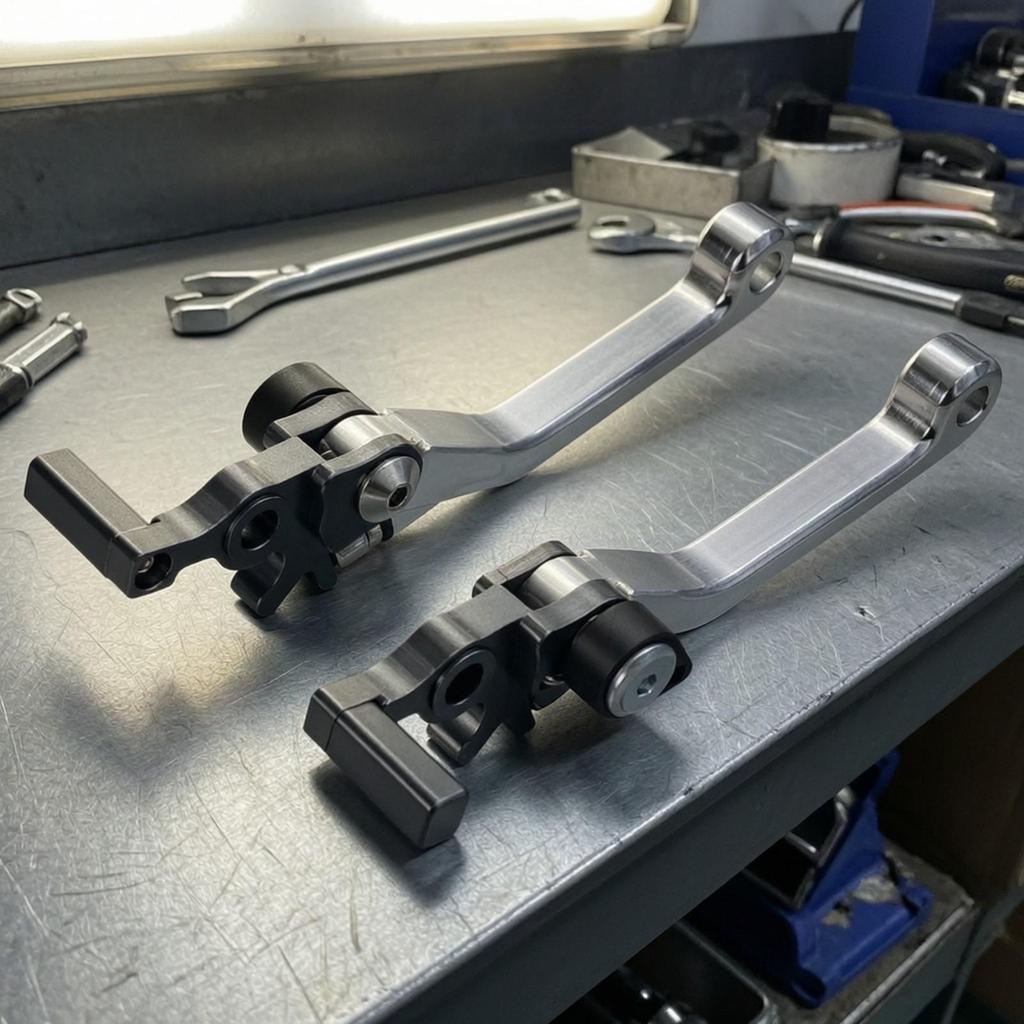Brake Lever Assembly Aluminum Alloy Adjustable Long-Lasting