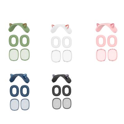 Silicone Ear Cushions Covers And Headband Protector For Headphone, Soft TPU Shell Case, Durability Accessories
