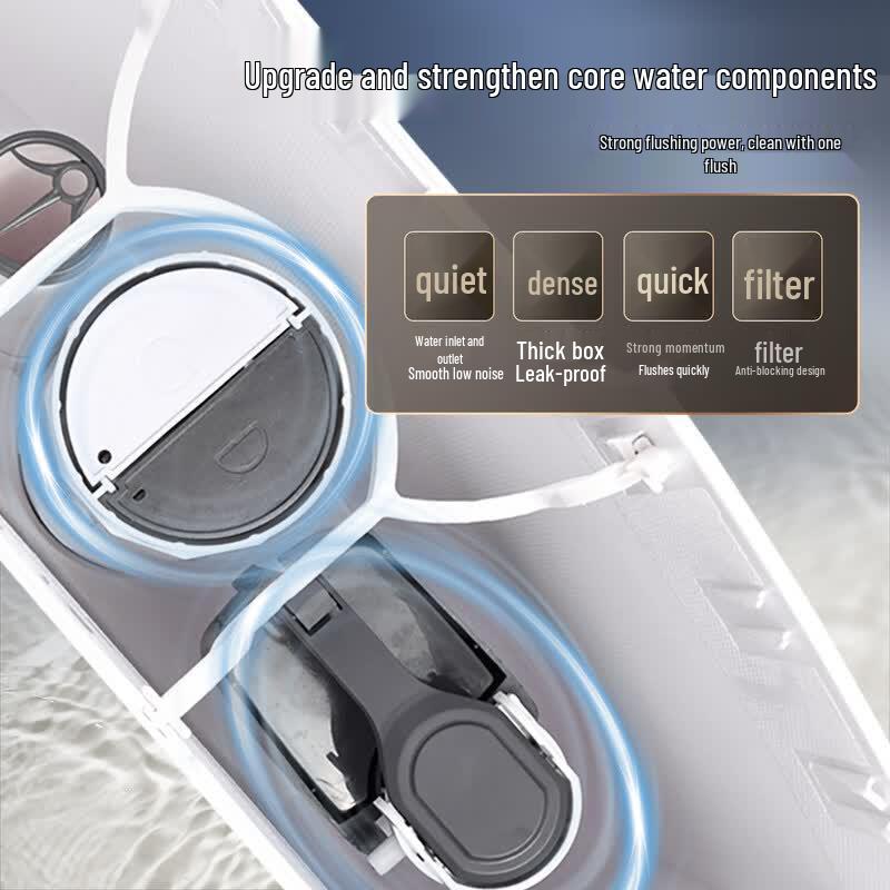 High-Pressure Toilet Flush Tank