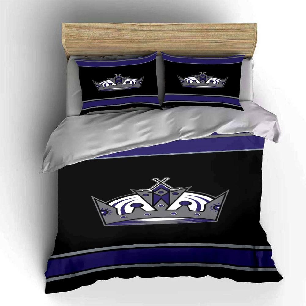 Purple Crown Royalty Bed Set Design Print Bedding Set Duvet Cover Pillowcases (1* Duvet Cover 2* Pillowcases Do Not Include Comforter)