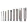 Steel Broken Head Taps Remover Stripped Screw Tap Extractor Set (#B)