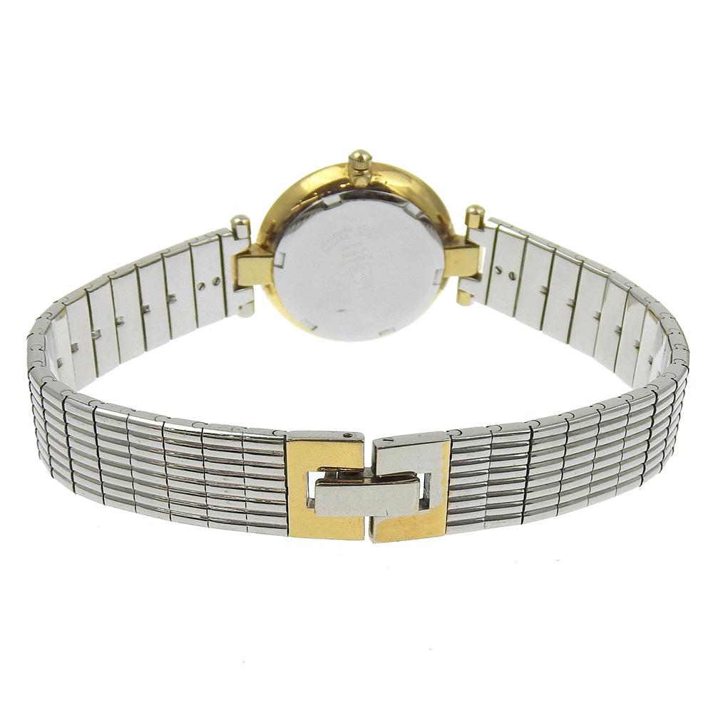 Dior Watches 4715032 WhiteDial Stainless Steel/Plated Gold Quartz Analog Display Women Used