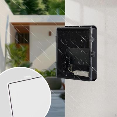 Caja Eléctrica Exterior, Impermeable, a Prueba de Polvo, Versátil, Caja de Conexiones de Distribución para El