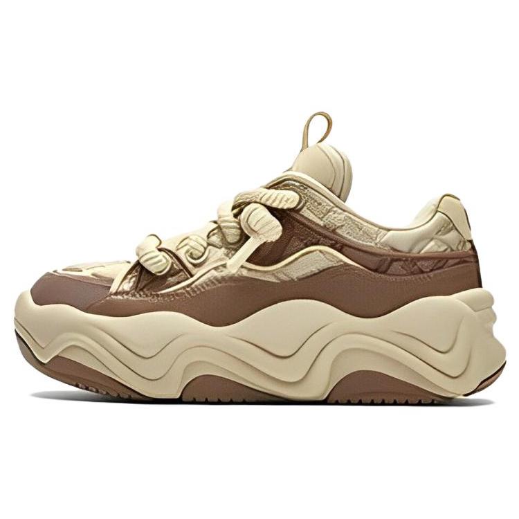 FILA BROOK LV Abrasion Resistant Breathable Coverage Support Low top Casual Shoes Women s Brown F12W341202FBT 37.5