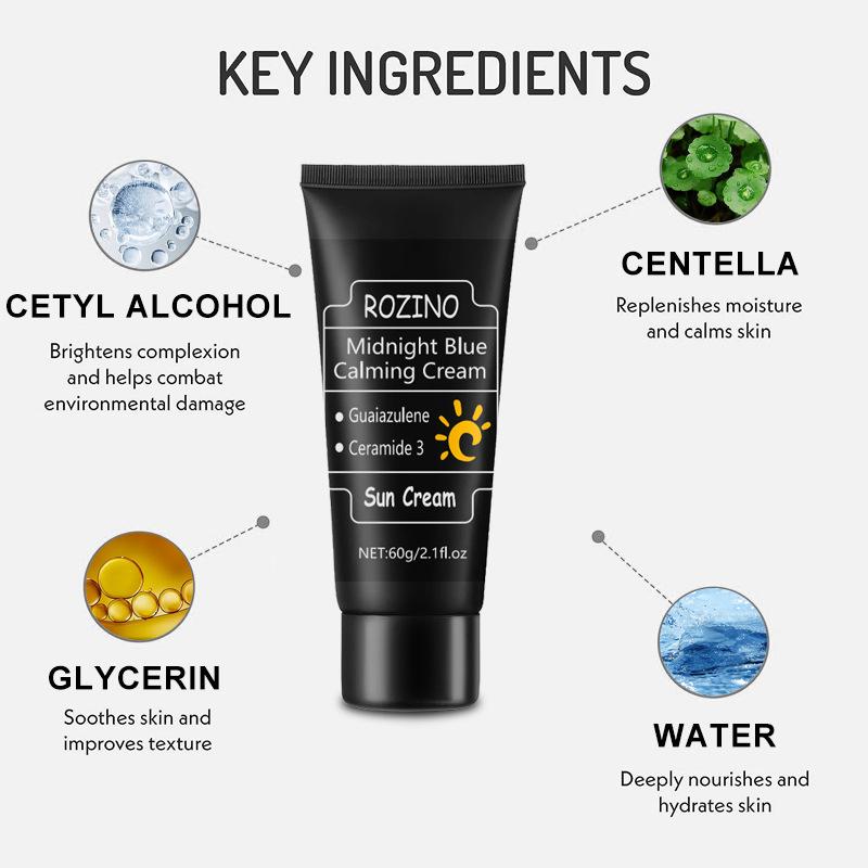 Ranní krém, Noční krém, Hydratační a Zvláčňující, Krém proti vráskám, Jemný Bělící a Omlazující Regenerační krém.