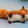 Home Statues and Sculptures Resin Fox Figurine Animal Sculpture for Indoor Room Decorations Outdoor