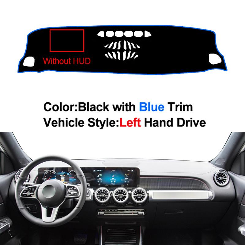 Car Inner Dashboard Cover For Mercedes Benz EQB 2026 2026 Auto Dash Mat Carpet Cape Sun Shade Dashmat Pad