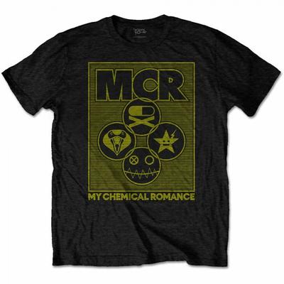 My Chemical Romance Unisex suaugusiųjų užrakinamos dėžutės marškinėliai