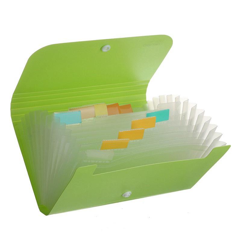 Buy Expanding Check Cheque Bill File Folder with 13 Pockets Portable ...