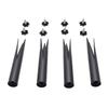 4Pcs Ground Replacement Stake Adjustable Outdoor Torch Stake for 1 2 In to 1 1 4 In Diameter Flagpole Solar Light Garden
