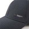 Non-Fading Spring And Autumn Hat Men'S Baseball Cap Middle-Aged And Elderly Thin Sunshade Sunscreen Four Seasons Outdoor Black Cap