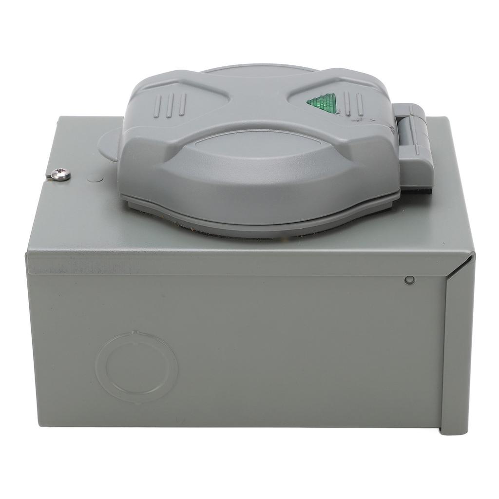 50A Generator Power Inlet Box Aluminiumlegierung Power Inlet Box 12500W AC125V 250V für Außensteckdose