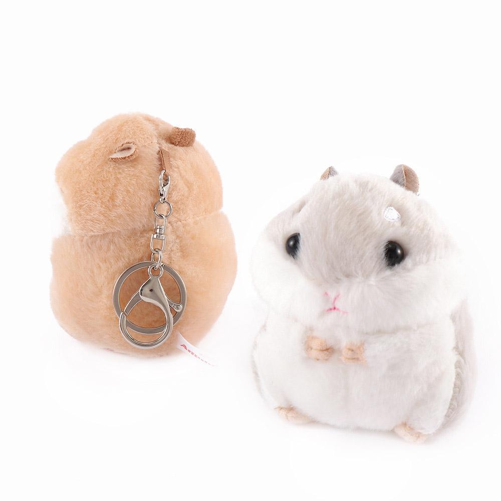 Cartoon Animal Stuffed Cute Birthday Gift Mouse Toy Key Chain Hamster Doll