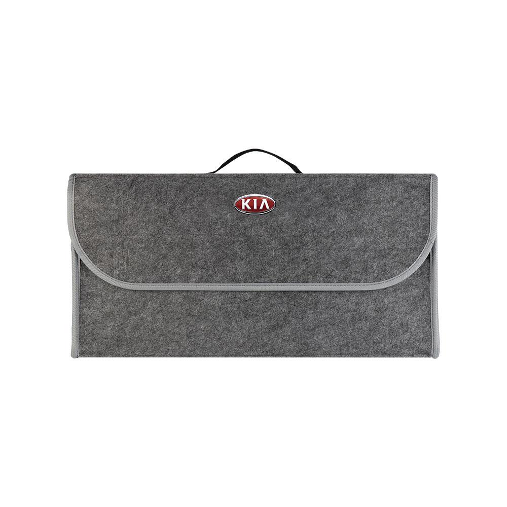 1Pcs Fashion New Car Soft Felt Storage Bag Organizer Cars Foldable Trunk For KIA Cerato Sportage R K2 K3 K5 Sorento Sportage R Rio Soul Car Accessorie