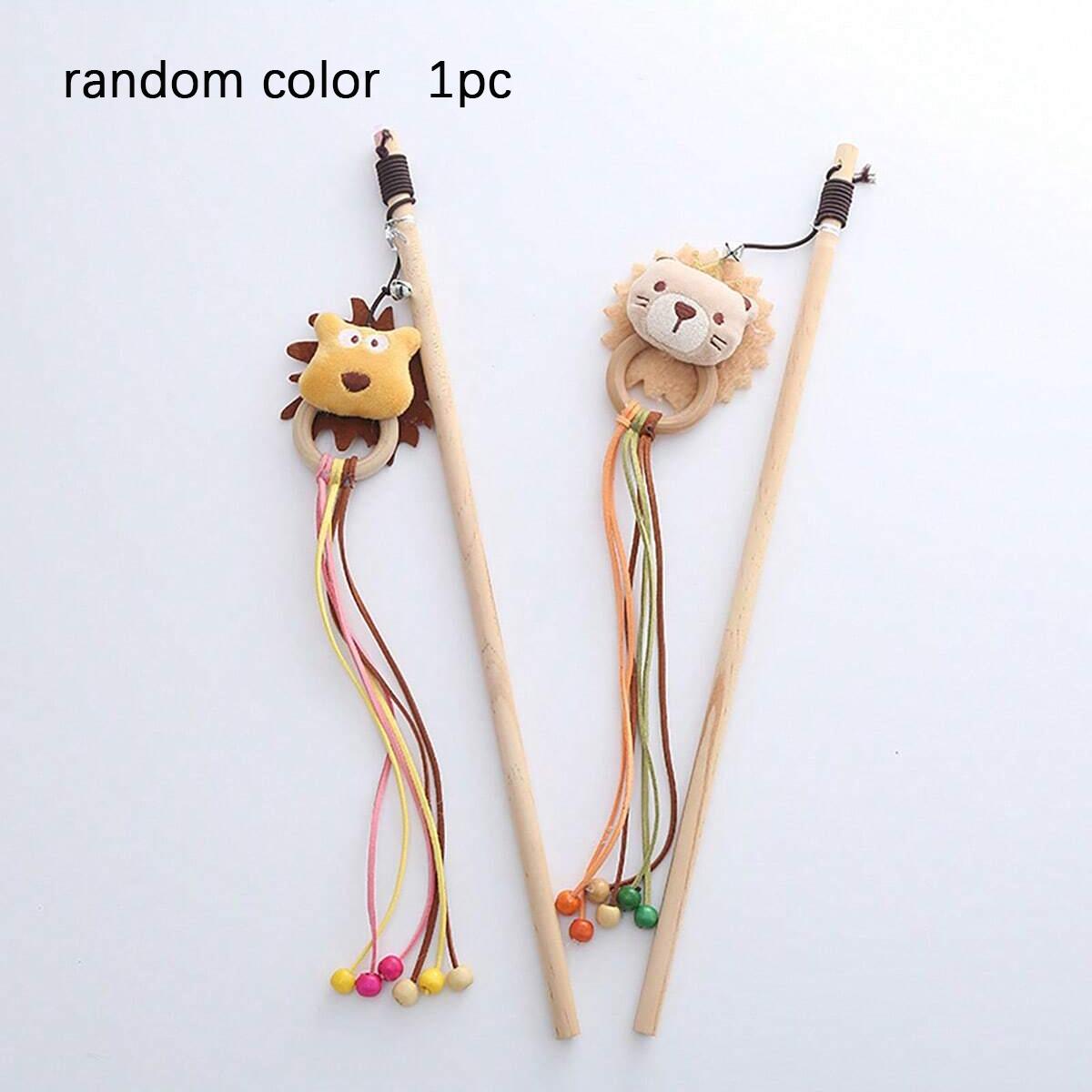 

1 шт. - Интерактивная кошачья удочка с колокольчиками, мультяшными животными и палочками - обеспечивающая физические упражнения и веселое времяпрепровождение для вашей кошки - случайный цвет