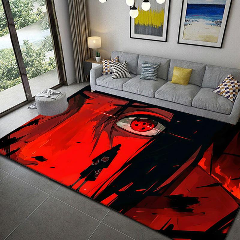 

Naruto High Definition Print Area Rug Non-Slip Durable Carpet for Game Room 60x90cm