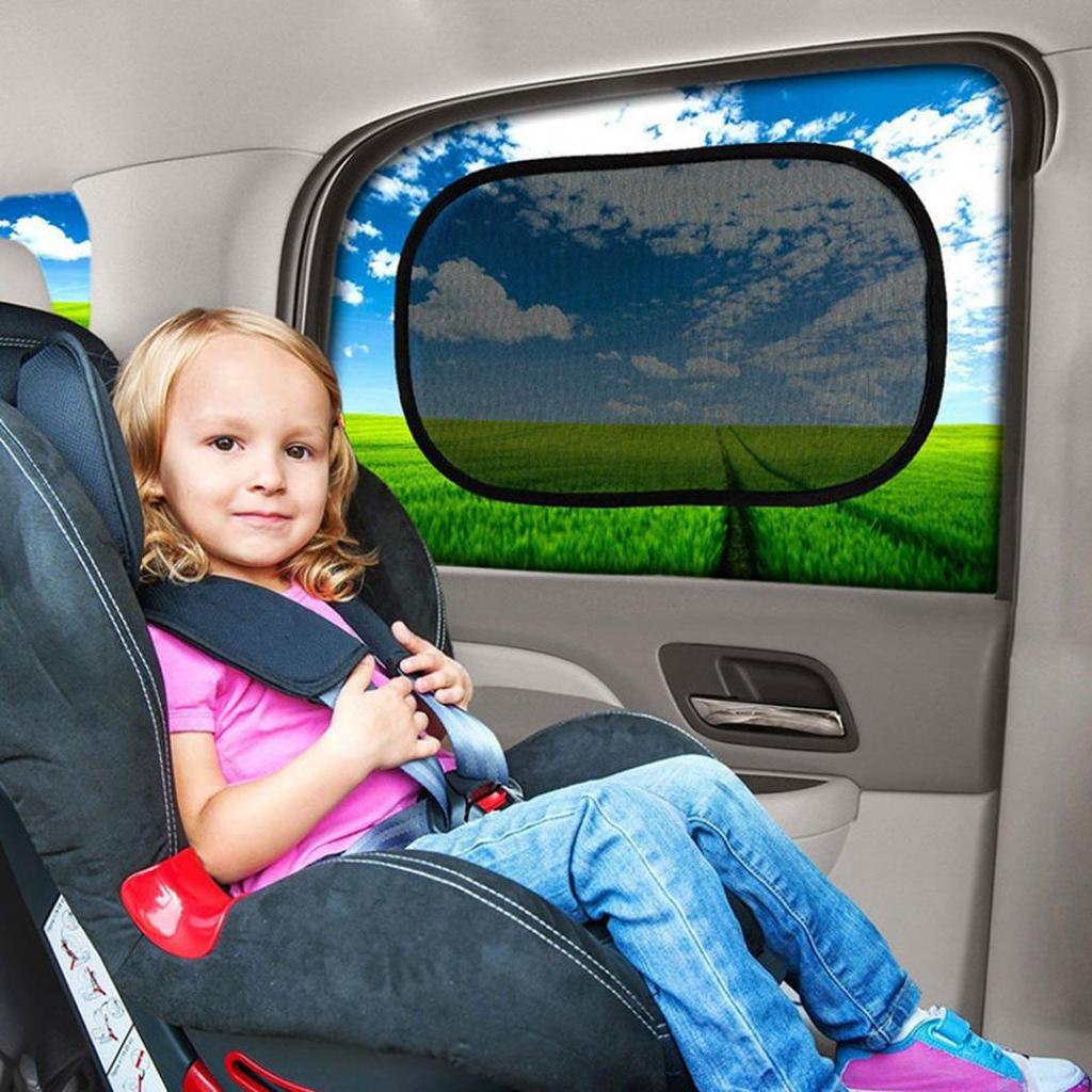 Car Side Rear Window Screen Sunshade Windshield UV Protection Mesh Cover Visor