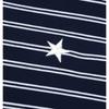 Converse Men woMen STripe Logo Loose FiT T shirT Navy Ucj690 695