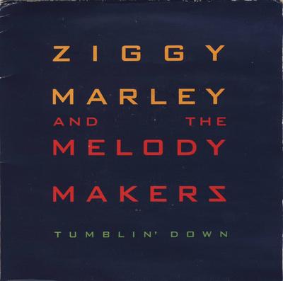 7inch Record ZIGGY MARLEY THE MELODY MAKERS Tumblin Down VS1098 Virgin 1988 UK Reggae Ska Dub Used