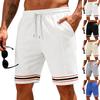 Casual Shorts for Men Loose Fit Elastic Waist Shorts Drawstring Breathable Beach Vacation Golf Shorts with Pockets Men's Summer Lightweight Shorts