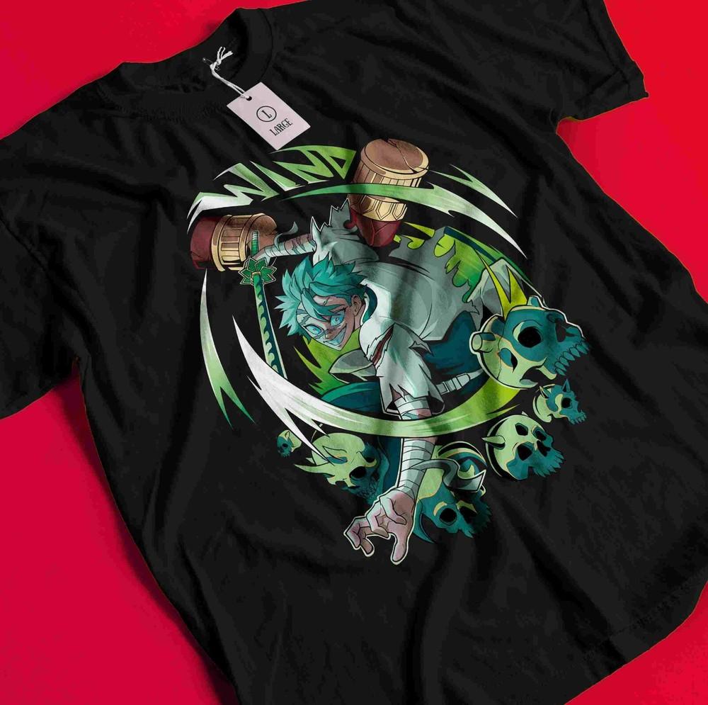 Demon Slayer Shirt Sanemi Shinazugawa Tshirt Tanjiro T-Shirt Muzan Doma Wind Tee BB899