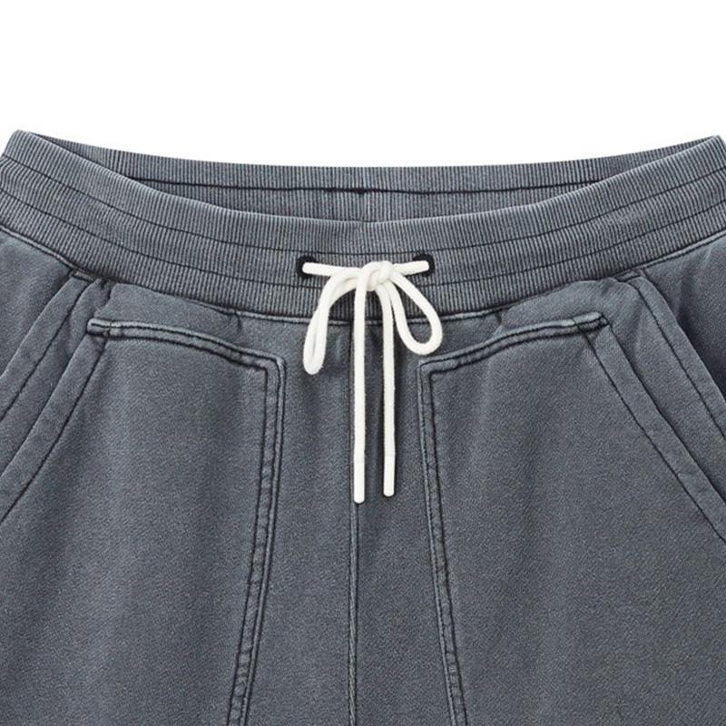 Converse Premium Fleece Shorts Asia Sizing 'Grey' Men's 10024364-A02