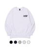 CREAM SODA LAB Basketball Arc Big Logo Sweatshirt Light Grey