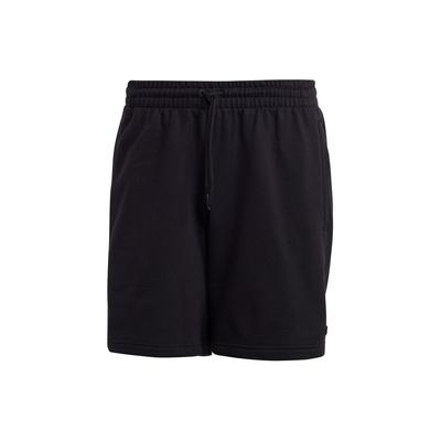 Pure Color Drawstring Casual Straight Shorts Men Bottoms Black IB2014