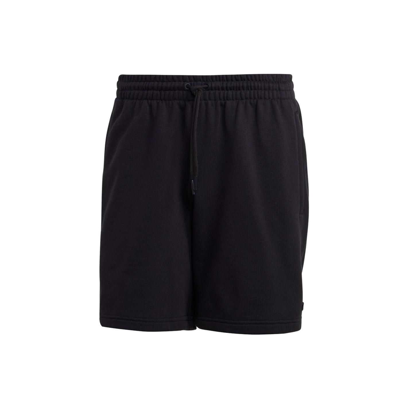 

Adidas Pure Color Drawstring Casual Straight Shorts Men Bottoms Black IB2014 XS